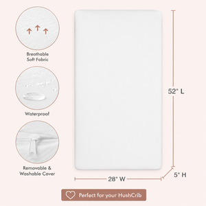 Hushcrib Premium Breathable Crib Mattress