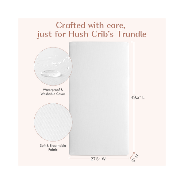 Custom Trundle 5 in mattress - Fabric